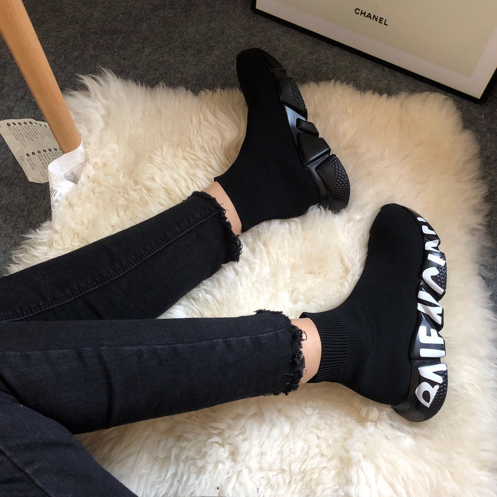 B A L E N C I A G A =SOCKS Sneakers= [5 Colours Available]