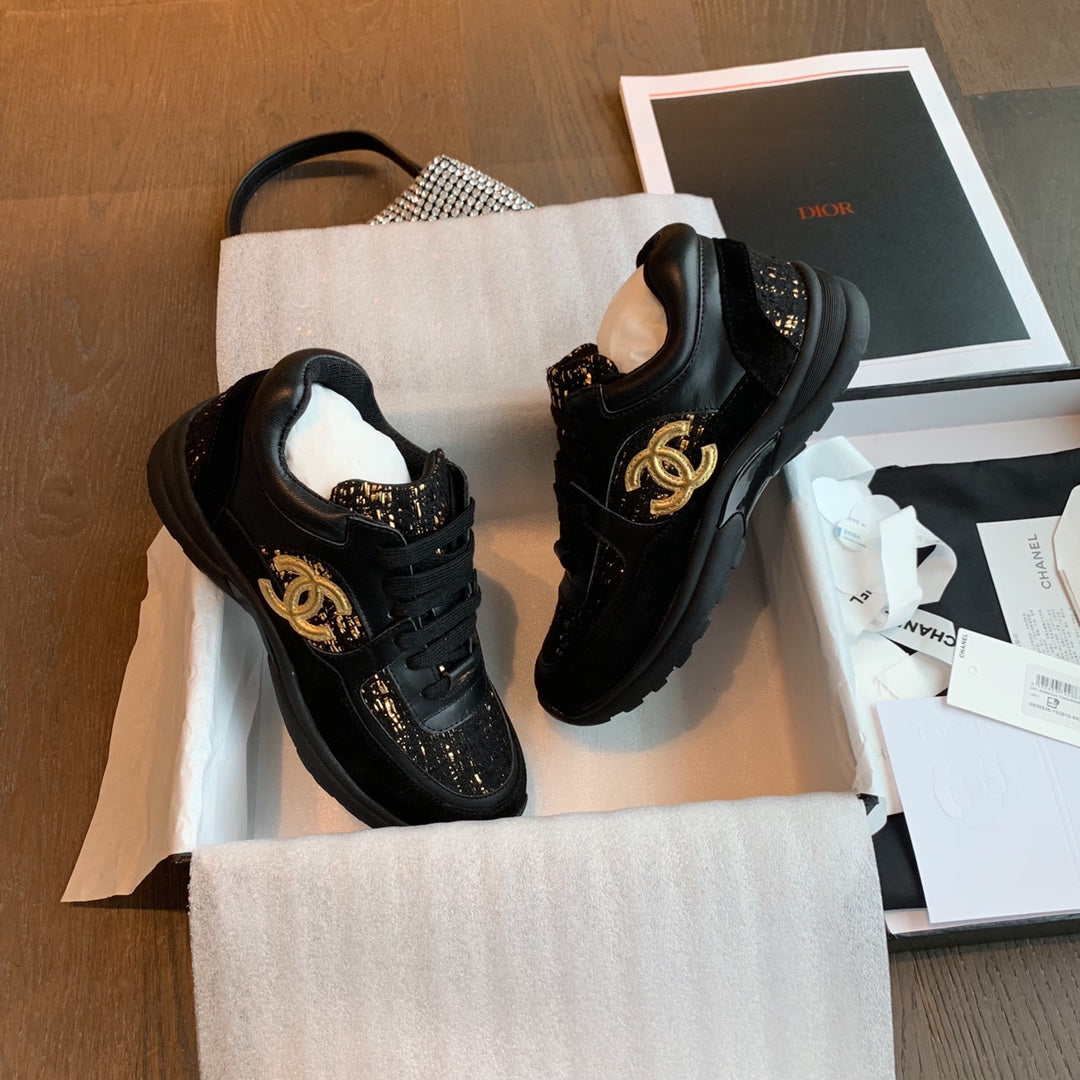 Chanel Sneakers (Black)