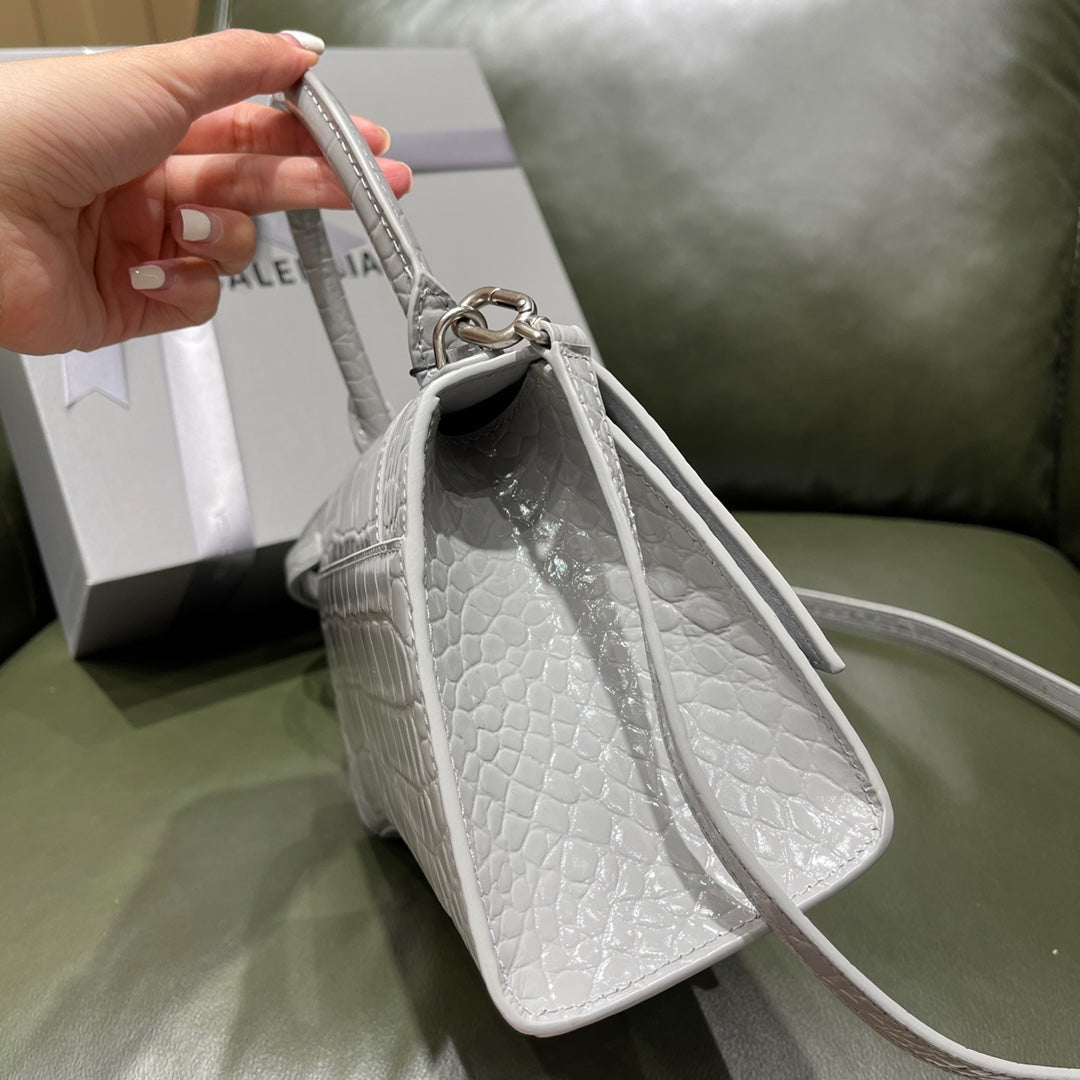 B hourglass 23cm gray